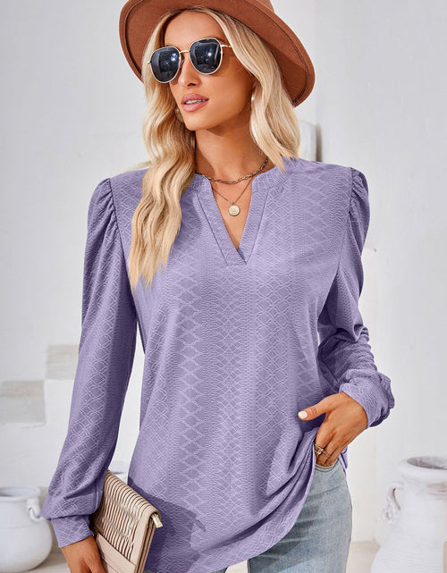 Load image into Gallery viewer, Notched Long Sleeve T-Shirt

