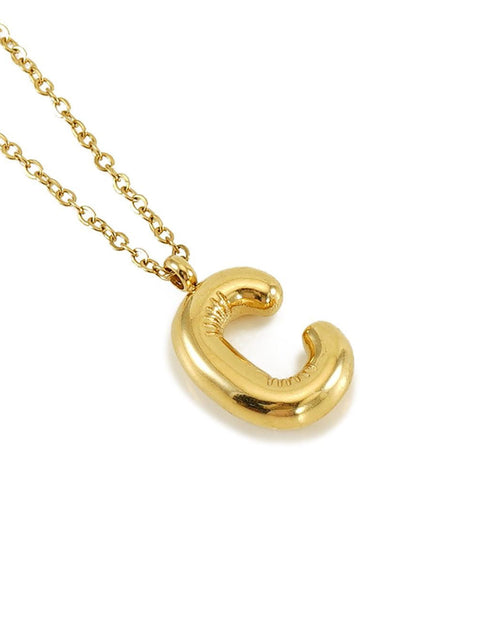 Load image into Gallery viewer, Balloon Initial Necklace by Embellish Your Life
