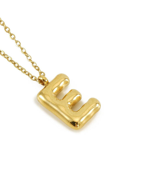Load image into Gallery viewer, Balloon Initial Necklace by Embellish Your Life
