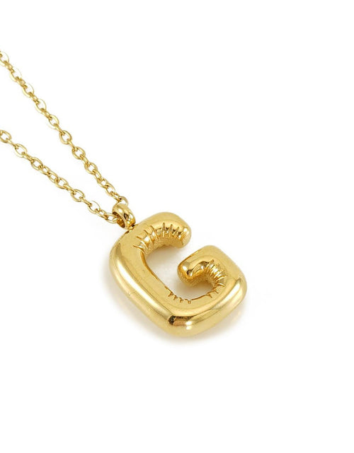 Load image into Gallery viewer, Balloon Initial Necklace by Embellish Your Life
