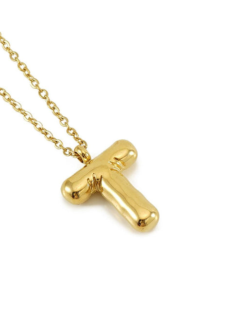 Load image into Gallery viewer, Balloon Initial Necklace by Embellish Your Life
