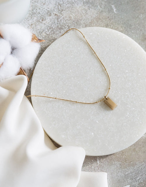 Load image into Gallery viewer, Arvo Gold Brick Necklace by Arvo
