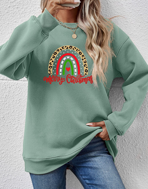 Load image into Gallery viewer, MERRY CHRISTMAS Graphic Sweatshirt
