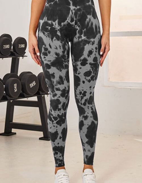Load image into Gallery viewer, Tie-Dye High Waist Active Leggings
