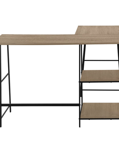 Load image into Gallery viewer, Computer Desk, Home Office, Corner, Storage Shelves, L Shape, Work, Laptop, Contemporary, Modern by Couch.com
