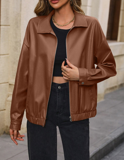 Load image into Gallery viewer, Ivy Lane Pocketed Zip Up Collared Neck Jacket
