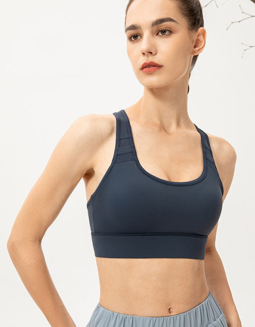 Load image into Gallery viewer, Scoop Neck Long Sports Bra
