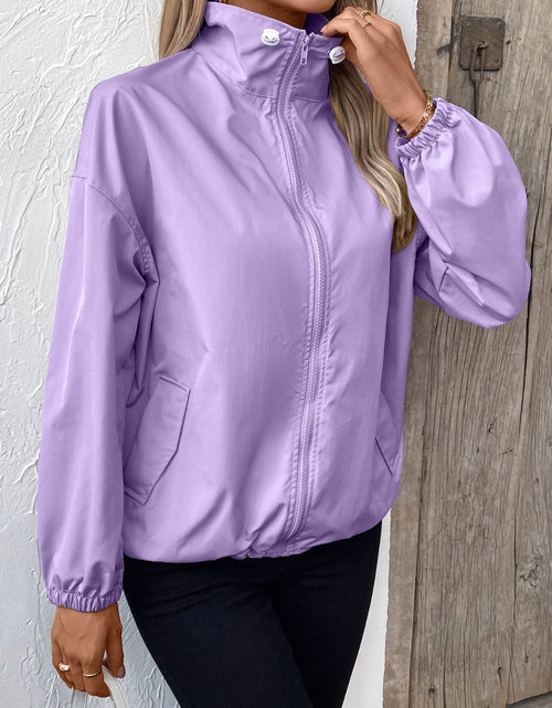 Load image into Gallery viewer, Ivy Lane Pocketed Zip Up Long Sleeve Jacket
