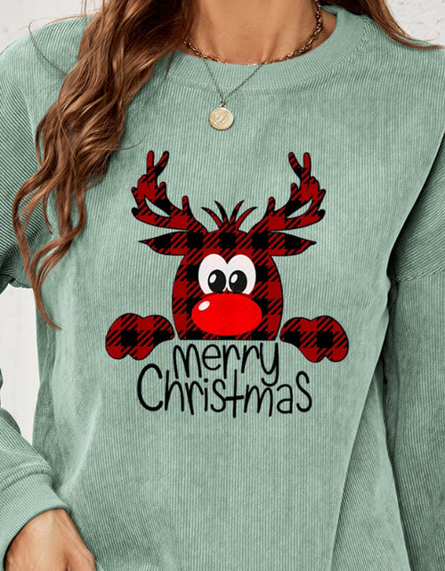 Load image into Gallery viewer, MERRY CHRISTMAS Graphic Sweatshirt
