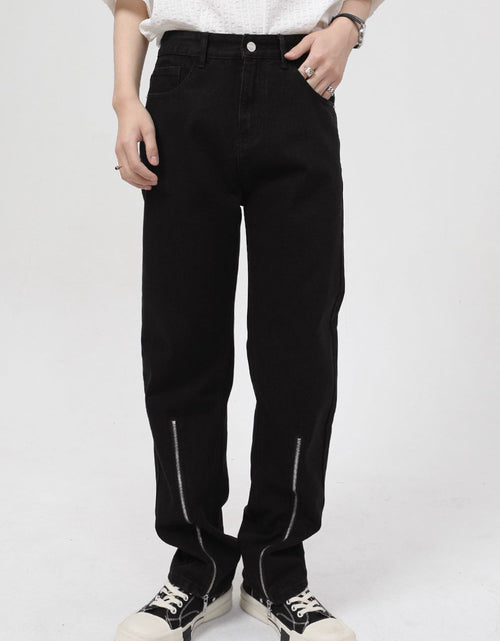 Load image into Gallery viewer, Pocketed Jeans with Zipper
