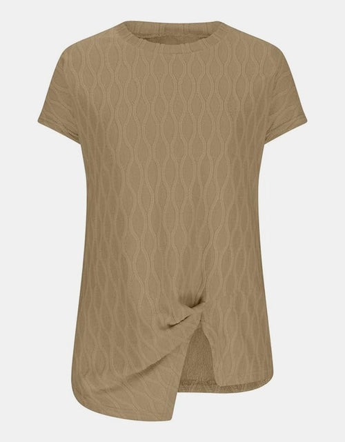 Load image into Gallery viewer, Full Size Round Neck Short Sleeve T-Shirt
