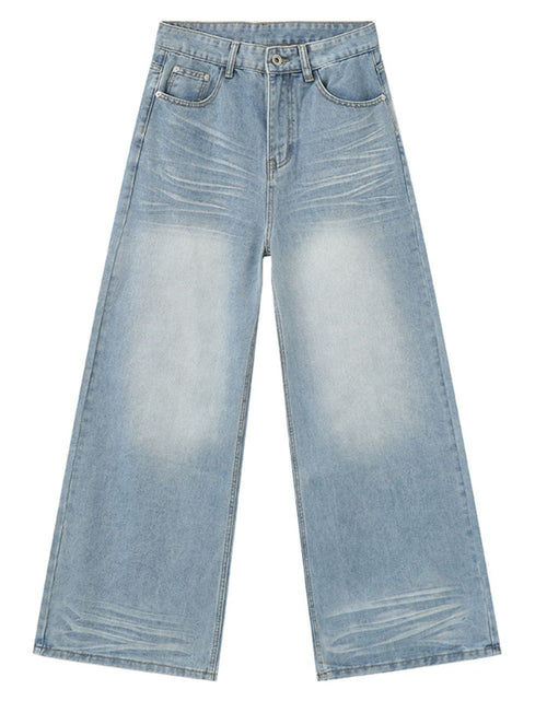 Load image into Gallery viewer, Wide Leg Jeans with Pockets
