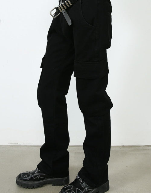 Load image into Gallery viewer, Men's Jeans with Cargo Pockets
