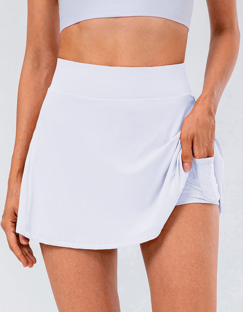 Load image into Gallery viewer, High Waist Pleated Active Skirt
