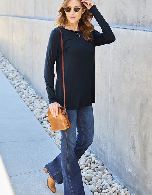 Load image into Gallery viewer, Basic Bae Full Size Round Neck Long Sleeve Top
