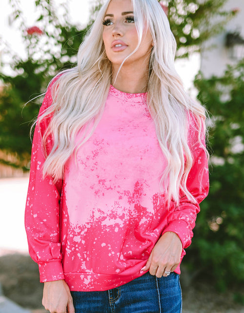 Load image into Gallery viewer, Tie Dye Long Sleeve Pullover Sweatshirt
