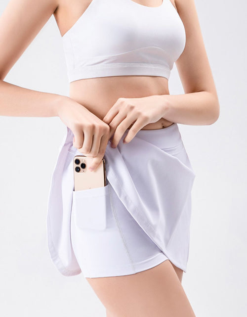 Load image into Gallery viewer, High Waist Active Skort with Pockets
