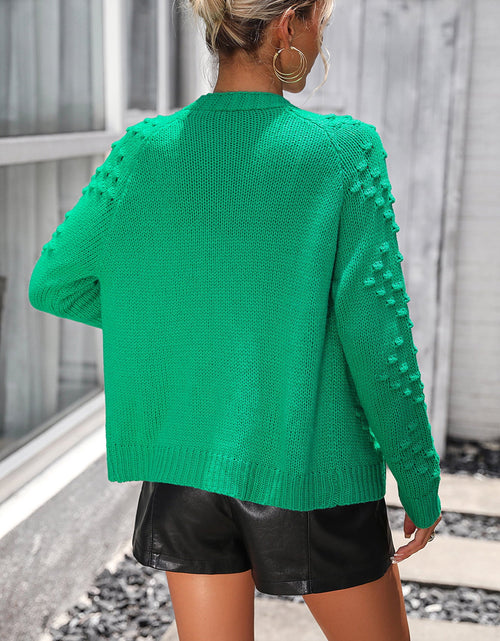 Load image into Gallery viewer, Open Front Long Sleeve Cardigan
