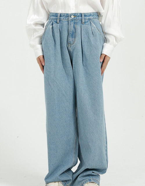 Load image into Gallery viewer, Wide Leg Jeans with Pockets
