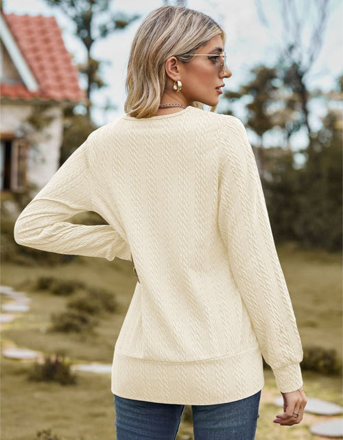Load image into Gallery viewer, Square Neck Long Sleeve Blouse
