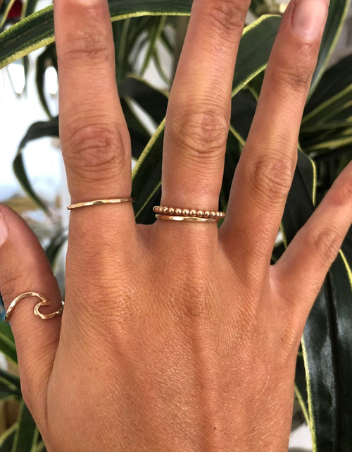 Load image into Gallery viewer, Beaded Stack Ring by Toasted Jewelry
