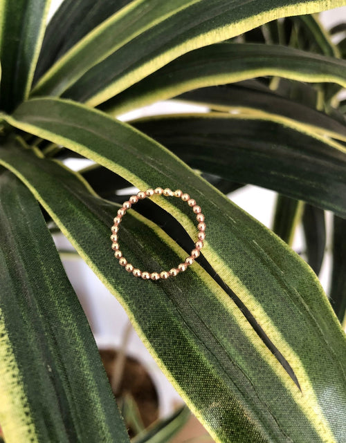 Load image into Gallery viewer, Beaded Stack Ring by Toasted Jewelry
