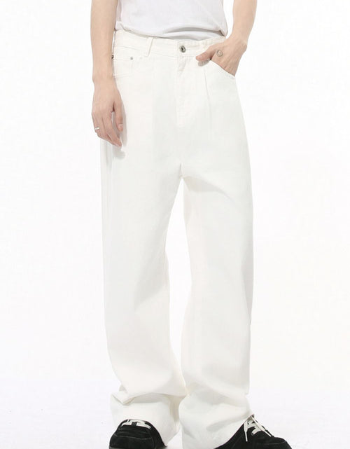 Load image into Gallery viewer, Mid Rise Men's Jeans with Pockets
