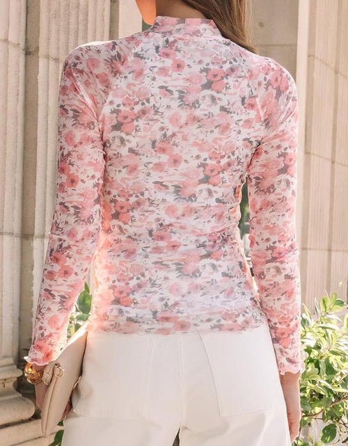 Load image into Gallery viewer, Lovelet Mock Neck Long Sleeve Top
