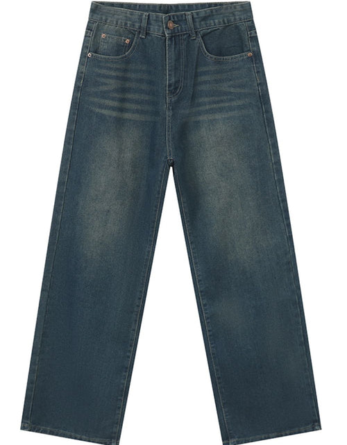 Load image into Gallery viewer, Men's Mid Rise Straight Leg Jeans
