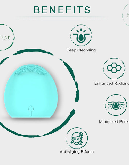 Load image into Gallery viewer, Rechargeable Facial Cleansing Brush by BeNat
