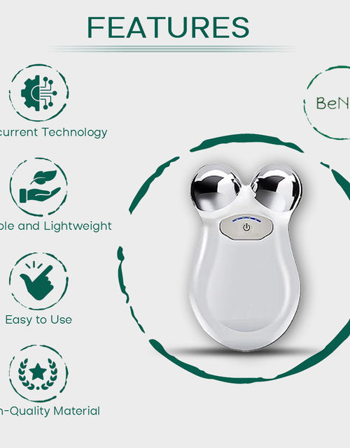 Load image into Gallery viewer, Microcurrent Facial Toning Massager by BeNat
