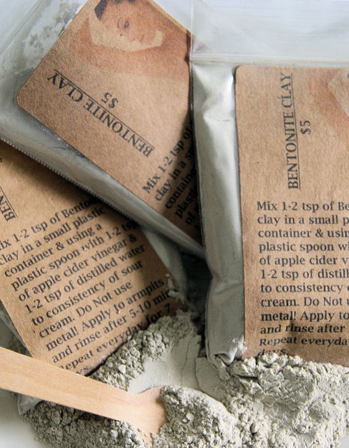 Load image into Gallery viewer, Bentonite Clay - Food Grade/Organic for Detoxing Arm Pits by Sweet Harvest Farms
