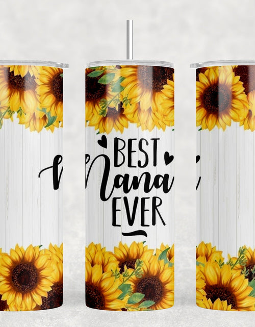 Load image into Gallery viewer, Best Nana Ever|Skinny Tumbler|Optional Bluetooth Speaker| Speaker Color Varies by Rowdy Ridge Co

