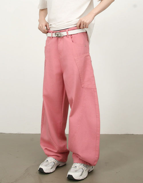 Load image into Gallery viewer, Men's Mid Rise Wide Leg Jeans
