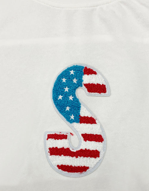 Load image into Gallery viewer, USA Round Neck Short Sleeve T-Shirt
