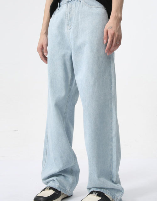 Load image into Gallery viewer, Wide Leg Jeans with Pockets
