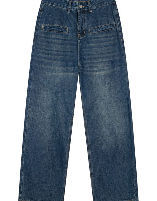 Load image into Gallery viewer, Front Pockets Baggy Jeans
