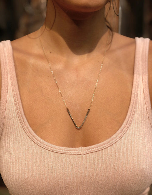 Load image into Gallery viewer, V Necklaces by Toasted Jewelry
