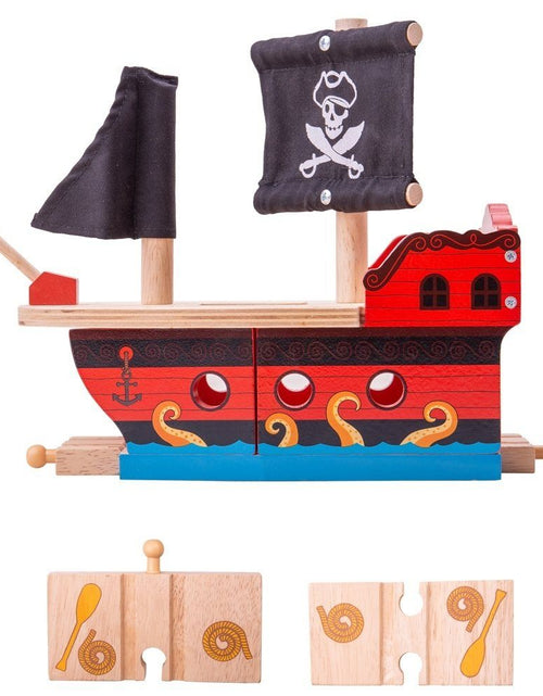 Load image into Gallery viewer, Pirate Galleon by Bigjigs Toys US

