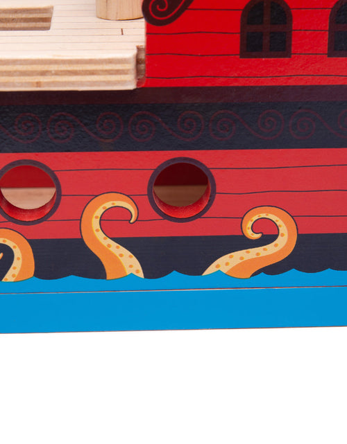 Load image into Gallery viewer, Pirate Galleon by Bigjigs Toys US
