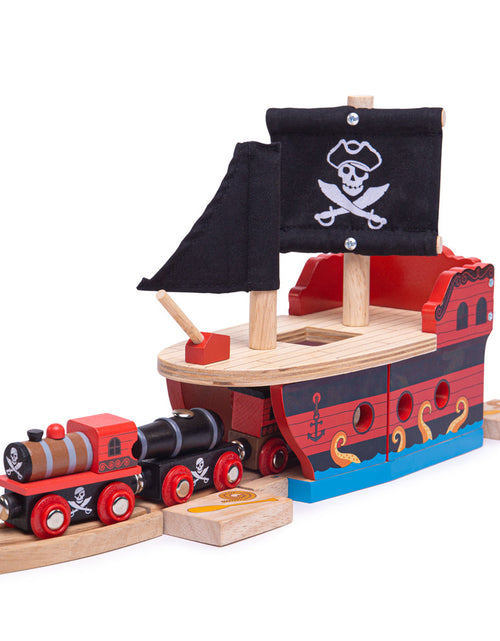 Load image into Gallery viewer, Pirate Galleon by Bigjigs Toys US
