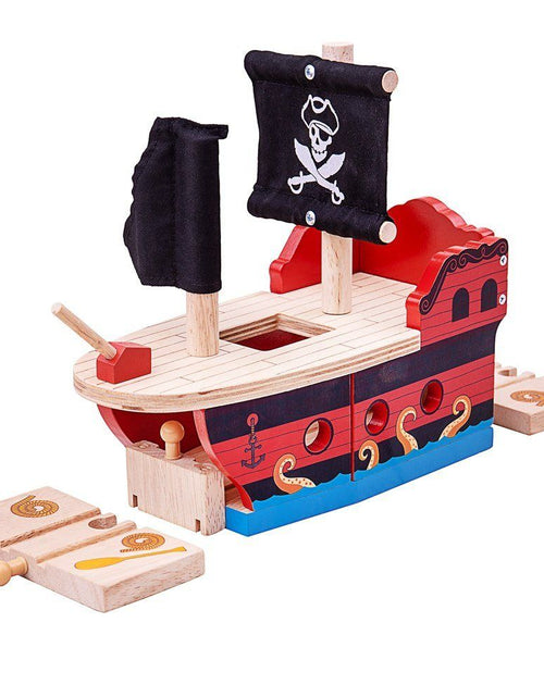 Load image into Gallery viewer, Pirate Galleon by Bigjigs Toys US
