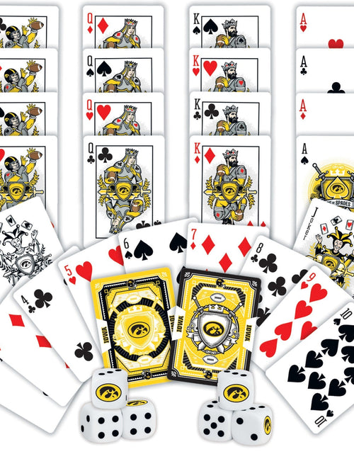 Load image into Gallery viewer, Iowa Hawkeyes - 2-Pack Playing Cards &amp; Dice Set by MasterPieces Puzzle Company INC

