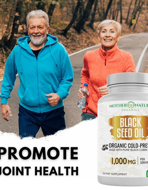 Load image into Gallery viewer, Black Seed Oil Capsules 1,000mg (Softgel) by Mother Nature Organics
