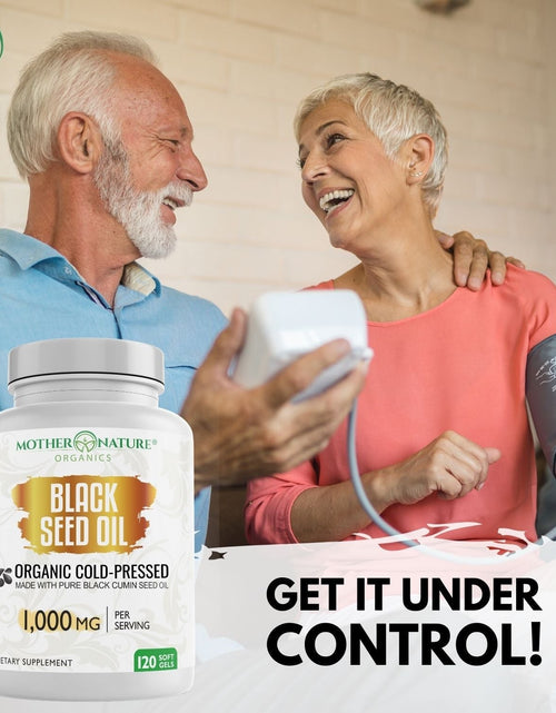 Load image into Gallery viewer, Black Seed Oil Capsules 1,000mg (Softgel) by Mother Nature Organics

