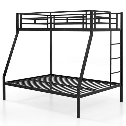 Load image into Gallery viewer, Space-saving Metal Slatted Bed Frame for Teens and Adults Noise-free No Box Spring Needed-Black
