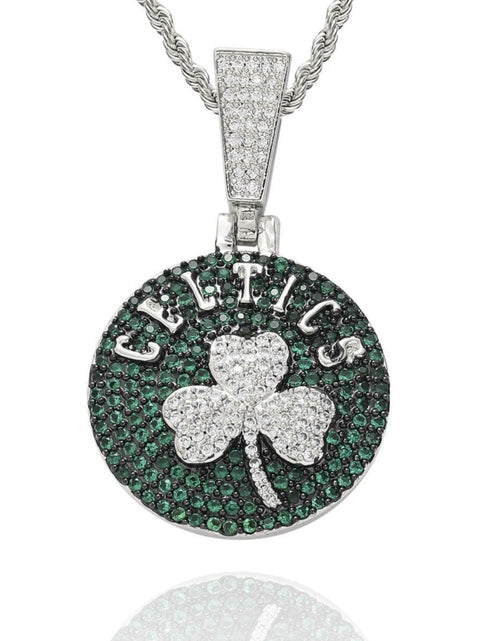 Load image into Gallery viewer, Bling Proud X NBA Boston Celtics Pendant by Bling Proud | Urban Jewelry Online Store
