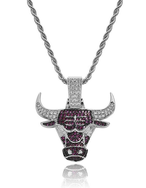 Load image into Gallery viewer, Bling Proud X NBA Chicago Bulls Pendant by Bling Proud | Urban Jewelry Online Store
