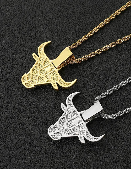 Load image into Gallery viewer, Bling Proud X NBA Chicago Bulls Pendant by Bling Proud | Urban Jewelry Online Store

