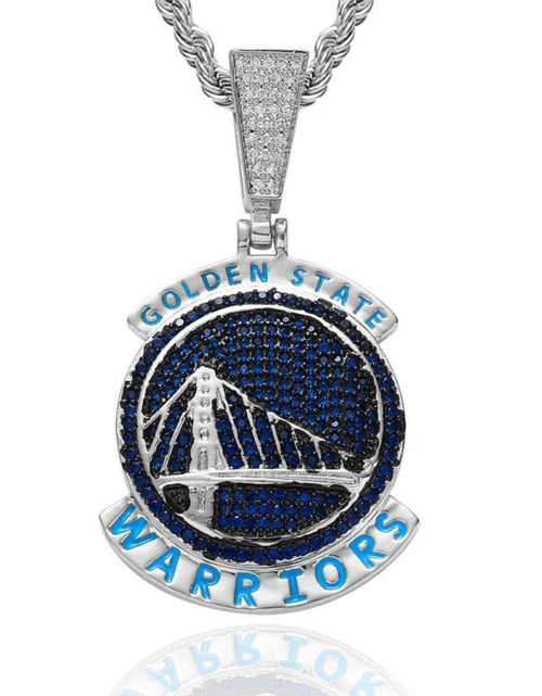 Load image into Gallery viewer, Bling Proud X NBA Golden State Warriors Pendant by Bling Proud | Urban Jewelry Online Store

